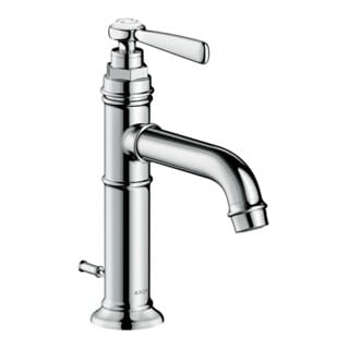 hansgrohe Waschtisch-Einhebelmischer 100 Axor Montreux A 142mm, m Zugst.Abl.Gar., brush. ni.
