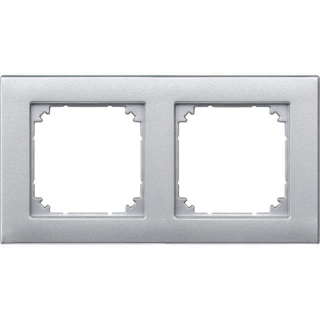 Merten Rahmen 2f.alu bündiger Einbau 488260