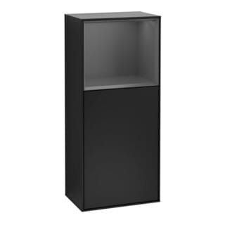 V&B Seitenschrank Finion 41,8x93,6cm, r, Rg o A m, bla m Lac