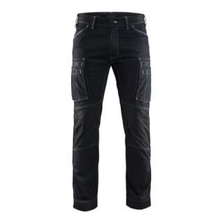 Blakläder Service Bundhose, Marineblau / Schwarz, Konfektionsgröße 60