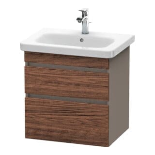 Duravit Waschtischunterschrank DuraStyle 58x44,8cm, N dk/b ma, 2 SchKa., wandhängend