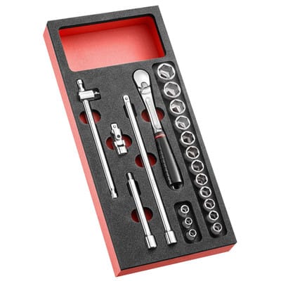 Facom Modul Steckschlüssel 3/8Z JL.161 20tl