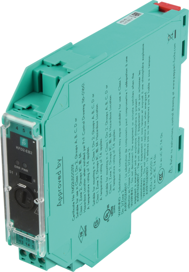 Pepperl+Fuchs Fabrik Einspeisebaustein 24VDC/4A KFD2-EB2