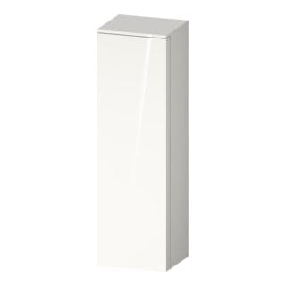 Duravit Halbhochschrank Qatego 40x36x1320cm, 1 T., Anschl li, we hgl