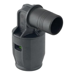 Geberit Winkel PushFit d= 20mm, 90Grad, mit Steckende, PVDF