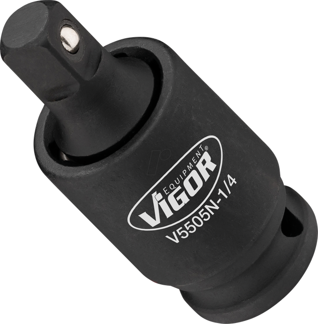 VIGOR Schlagschrauber Gelenkstück, V5505N-1/4, 1/4 Zoll (6,3 mm) Vierkant, 1/4 Zoll (6,3 mm) Vierkant