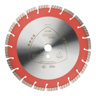 Klingspor DT 900 B Diamanttrennscheiben 350 x 3 x 25,4 mm 22 Segmente 40 x 3 x 12 mm Standard Turbo