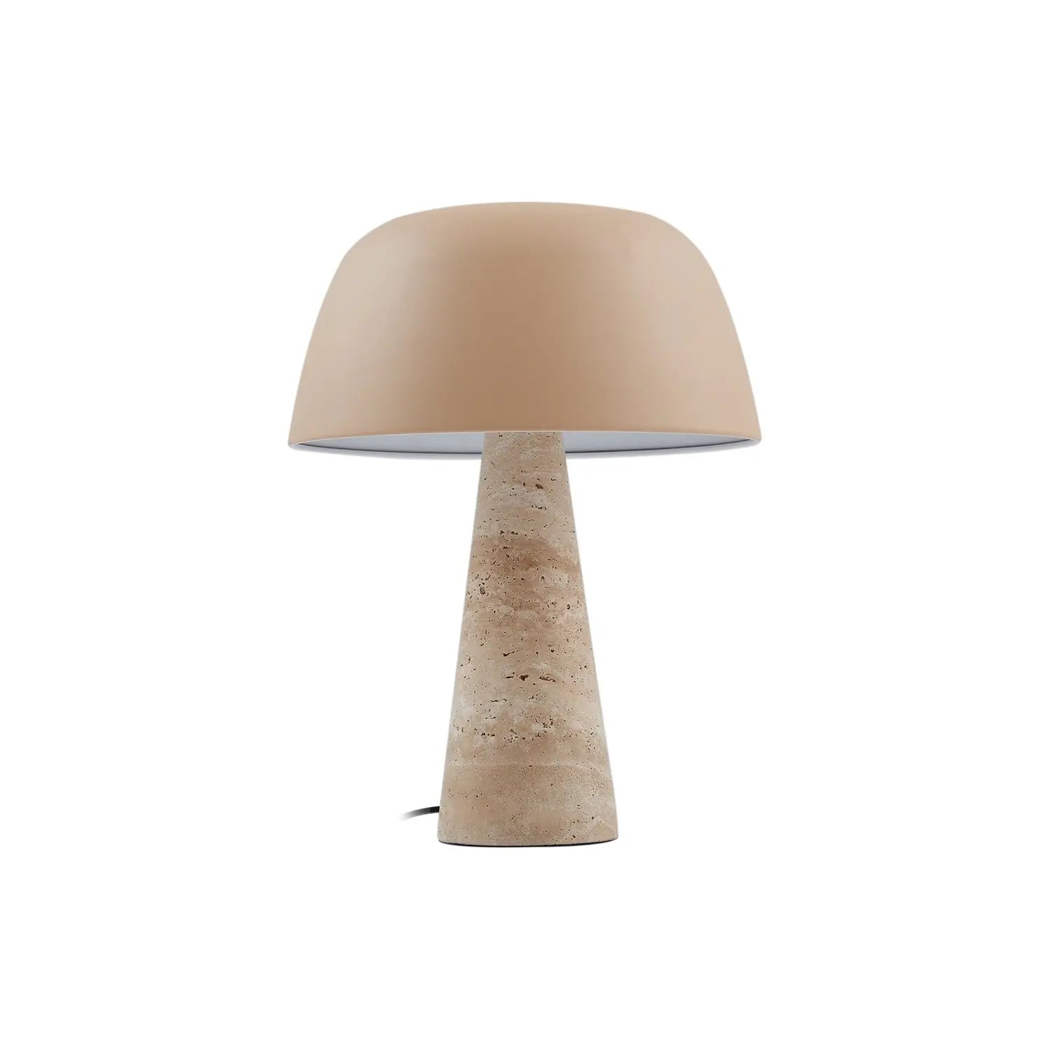 [gebraucht] B-ware Lindby Tischleuchte Lampe Magritt Tischlampe Dekoleuchte Beige Metall Stein 4221