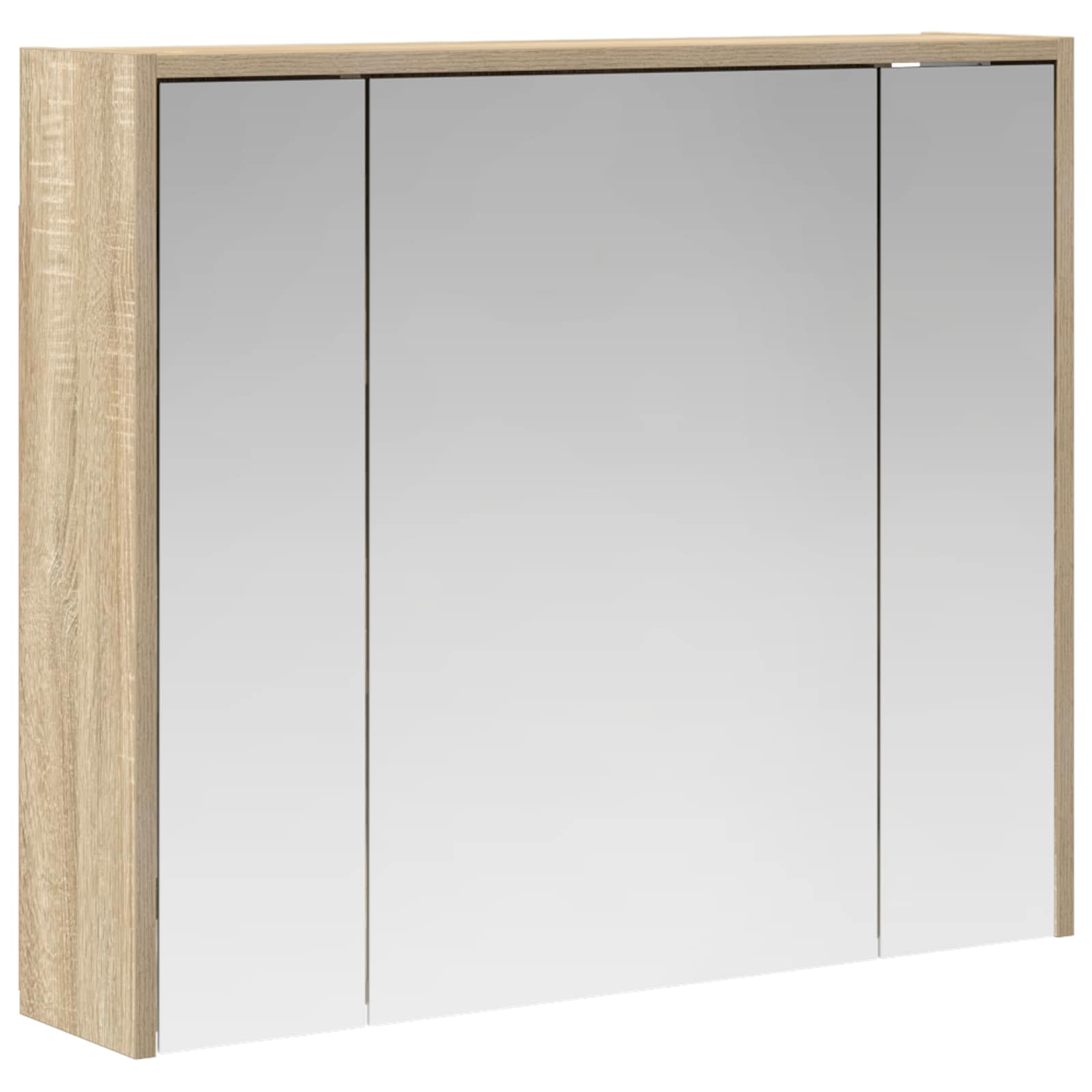 Maison Exclusive - Badezimmerspiegelschrank Sonoma-eiche 73,5 X 1