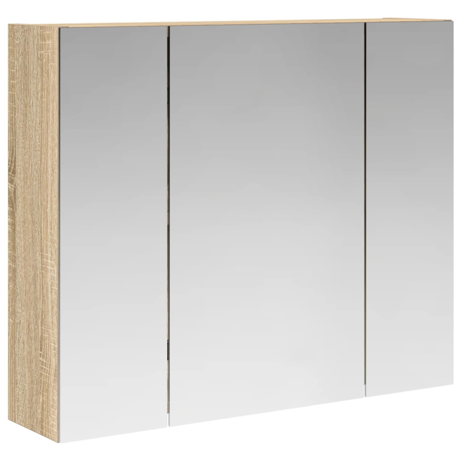 Maison Exclusive - Badezimmerspiegelschrank Sonoma-eiche 60 X 14,