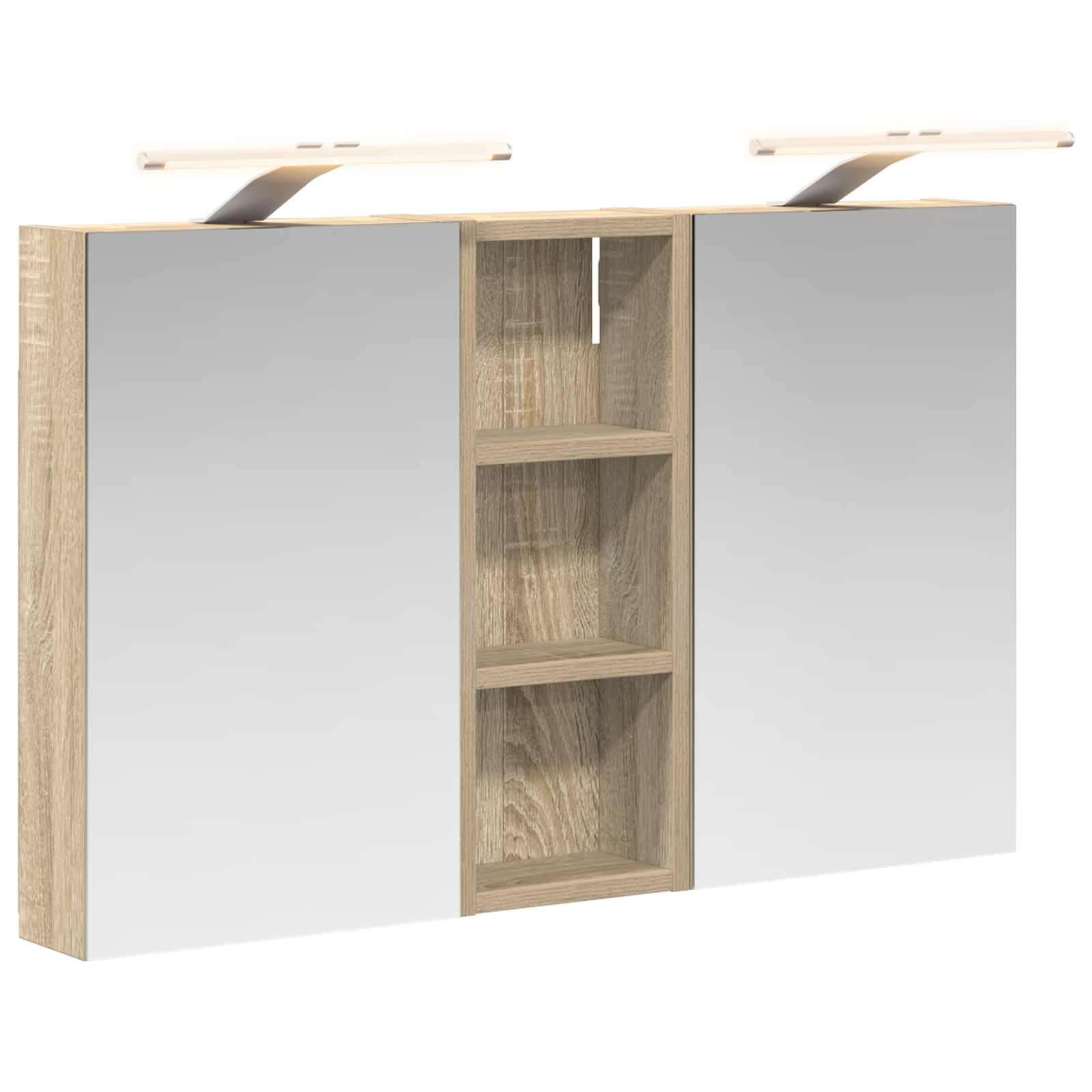 Maison Exclusive - Badezimmerschrank-set 3 Pcs 80 X 10,5 X 50 Cm