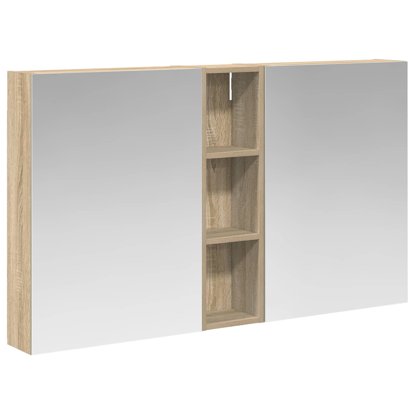 Maison Exclusive - Badezimmerschrank-set 3 Pcs 120 X 14,5 X 70 Cm