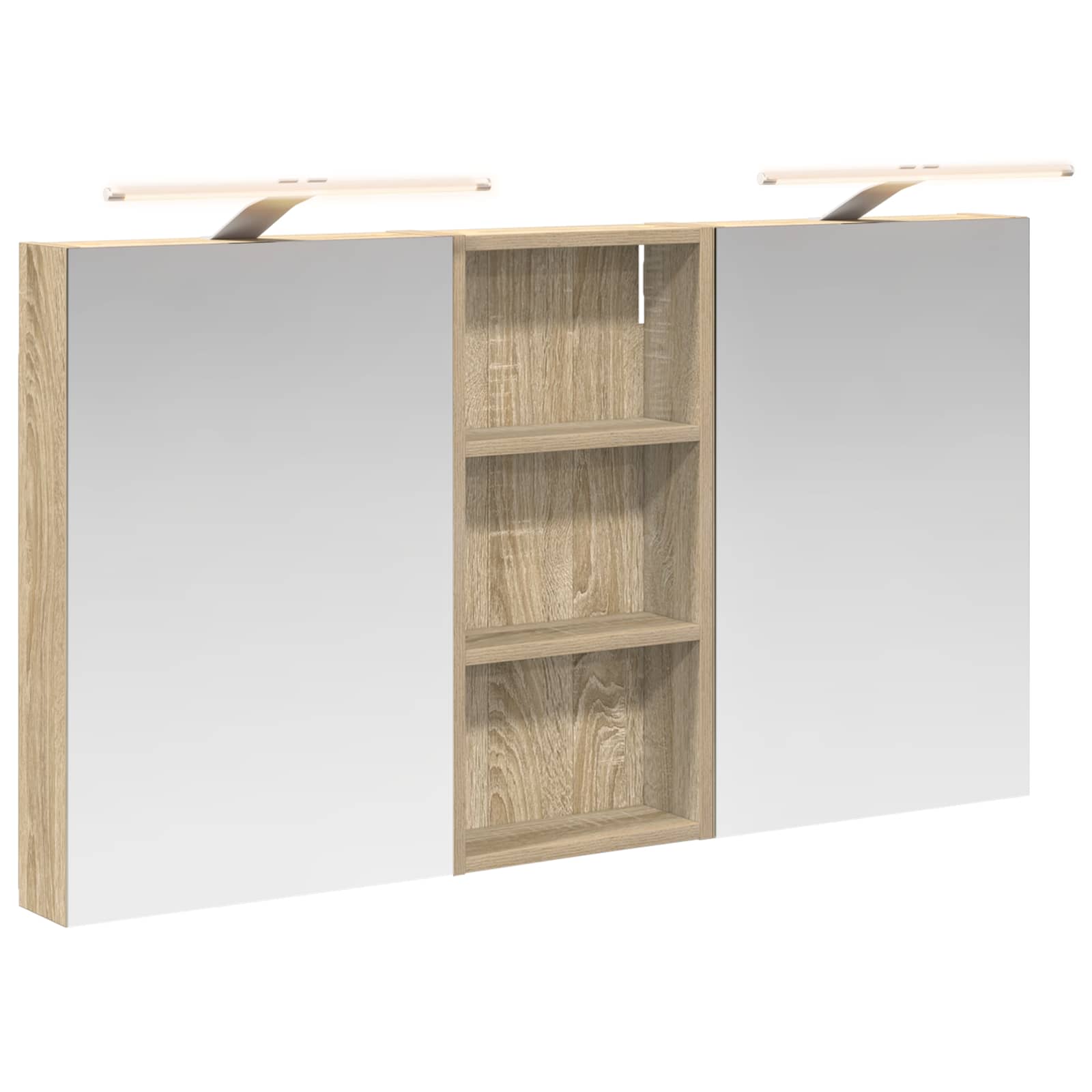 Maison Exclusive - Badezimmerschrank-set 3 Pcs 110 X 10,5 X 60,5
