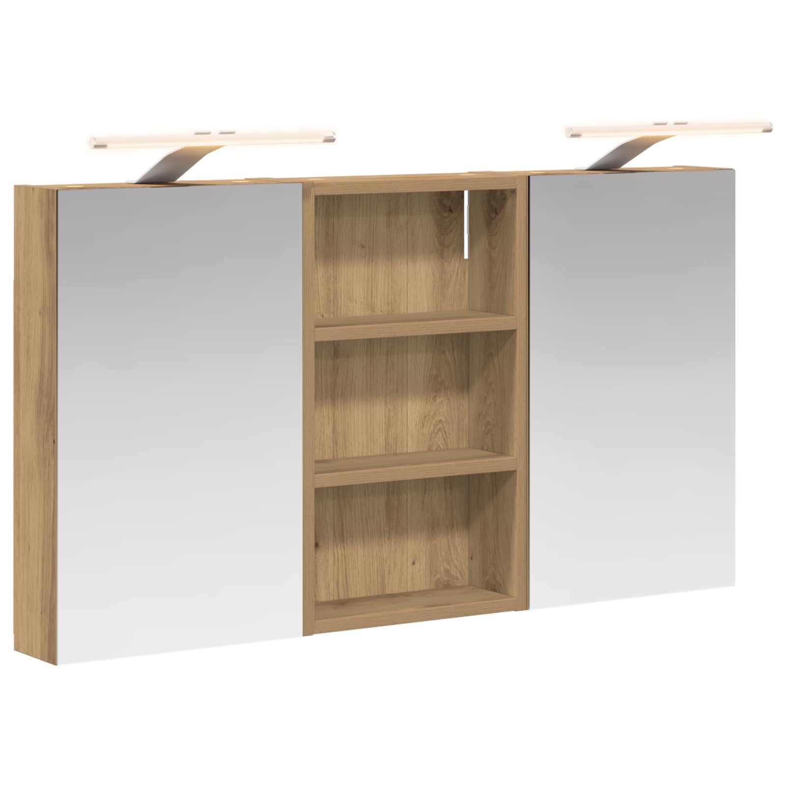 Maison Exclusive - Badezimmerschrank-set 3 Pcs 90 X 10,5 X 50 Cm