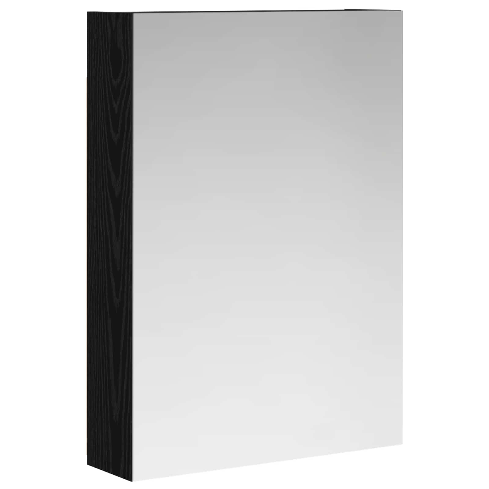 Maison Exclusive - Badezimmerspiegelschrank Schwarz Eichen-optik