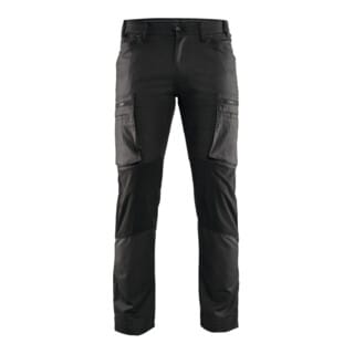 Blakläder Service Bundhose, dunkelgrau / schwarz, Konfektionsgröße 26 Grammatur 250