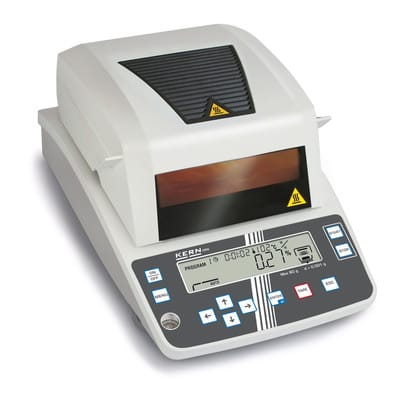 Kern Feuchtebestimmer DBS 60-3, Wägebereich 60 g, Ablesbarkeit 0,001 g
