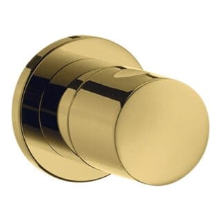 hansgrohe Fertigmontageset Axor Uno UP-Absperrventil, polished gold optic