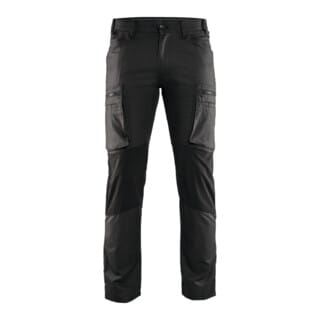 Blakläder Service Bundhose, dunkelgrau / schwarz, Konfektionsgröße 28 Grammatur 250