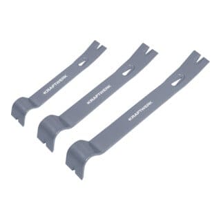 Kraftwerk Satz mit 3 Brechstangen aus Karbonstahl 30, 38, 45 cm