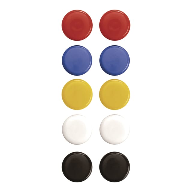 Magnetoplan Signalmagnete, sortiert, D=20 mm 10 Stück