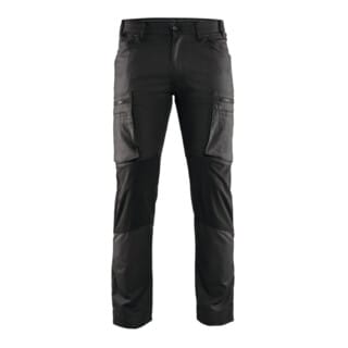 Blakläder Service Bundhose, Dunkelgrau / Schwarz, Konfektionsgröße 48 Grammatur 250