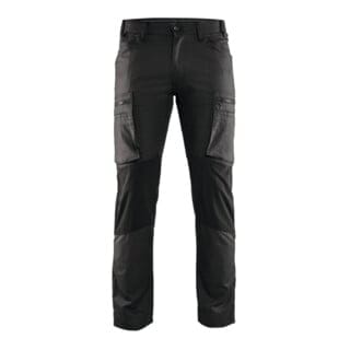 Blakläder Service Bundhose, dunkelgrau / schwarz, Konfektionsgröße 52 Grammatur 250