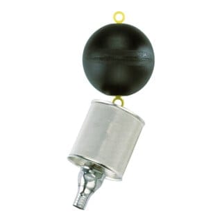 Wilo Ansaug-Feinfilter FR, m RV, MW 1,2mm, Schl.-Tülle 1 1/4
