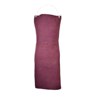 Nitras Segeltuchschürze rostbraun, Farbe: RED