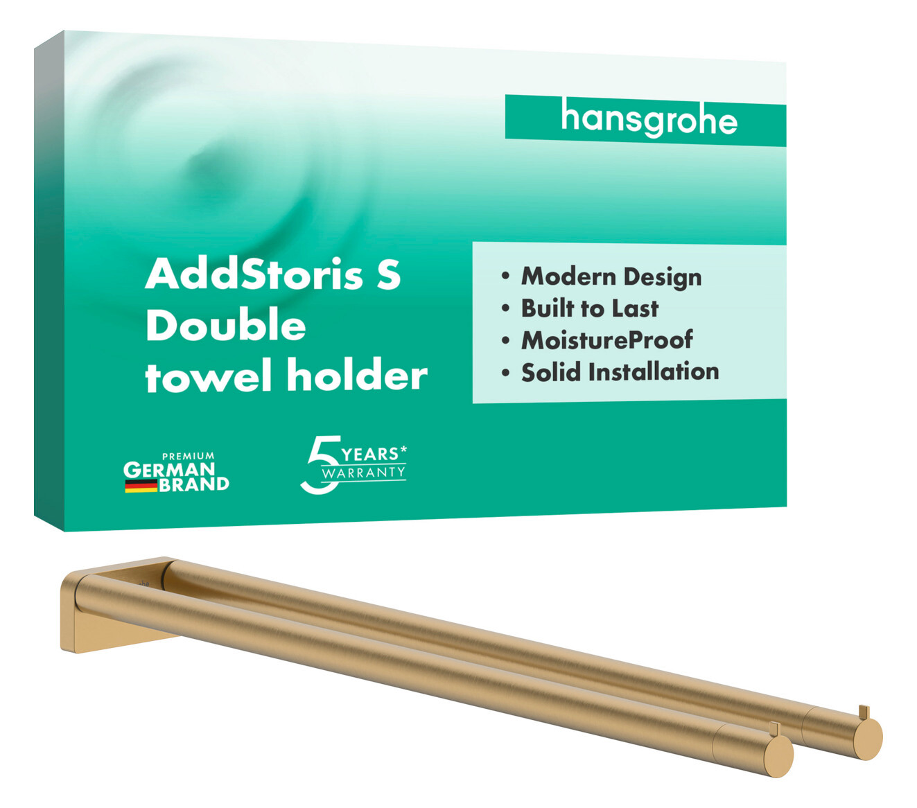 Hansgrohe 41787140 Handtuchhalter Addstoris S Zweiarmig