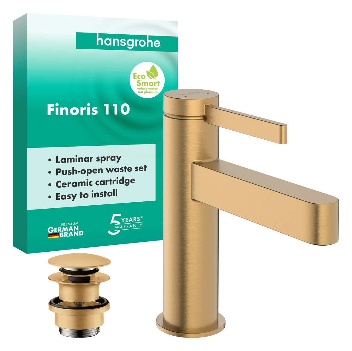 Hansgrohe 76023140 Waschtischmischer 110 Finoris
