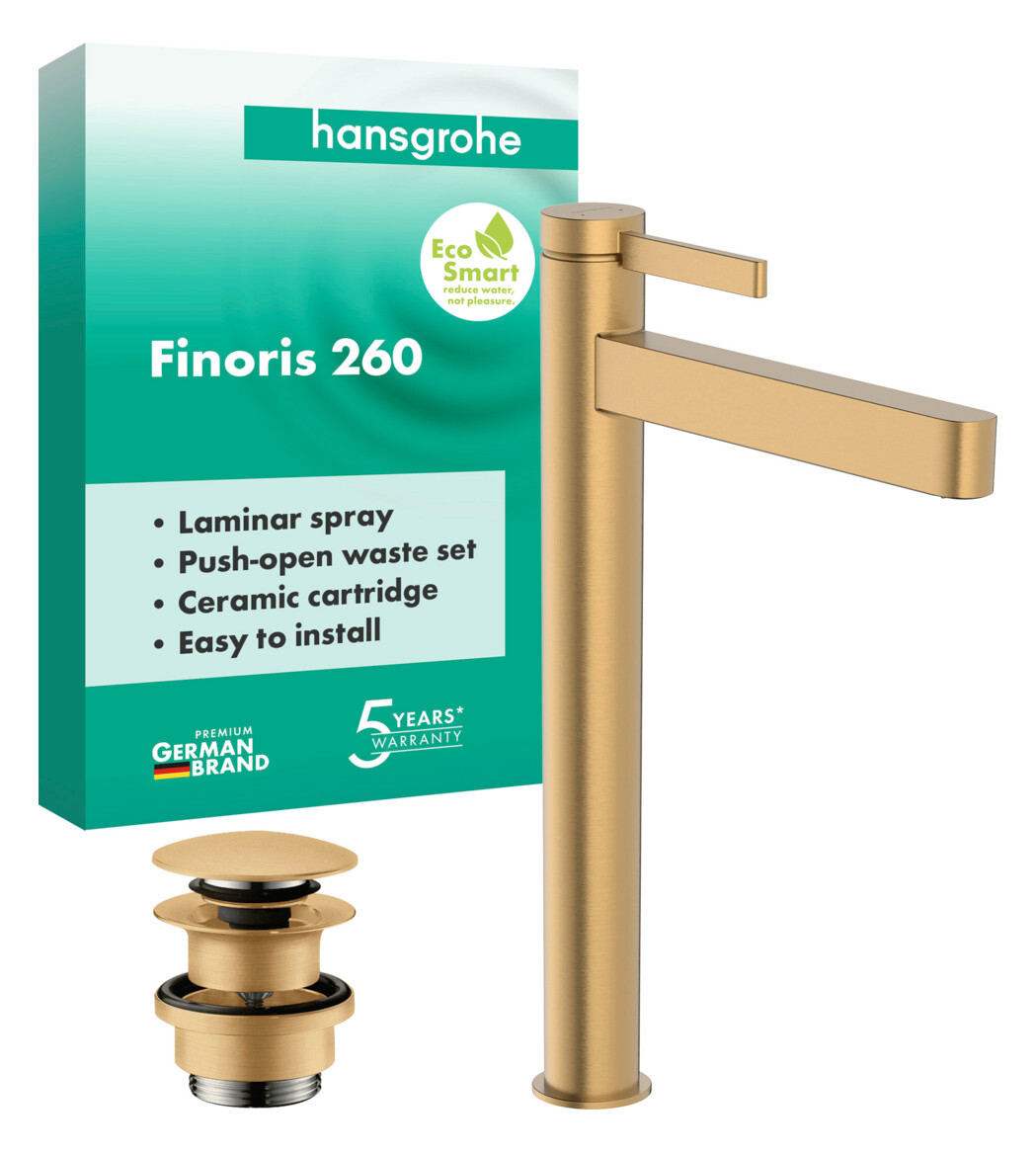 Hansgrohe 76070140 Waschtischmischer 260 Finoris