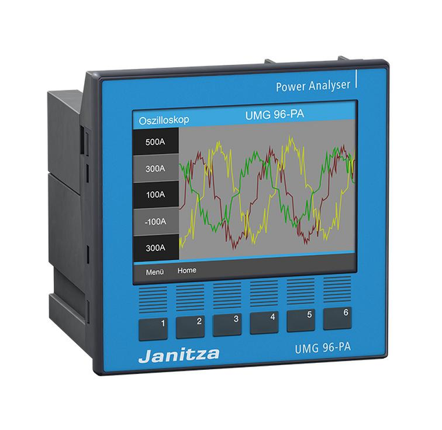 Janitza Electronic Universalmessgerät Uhr/speicher Umg 96-pa, 90-277v