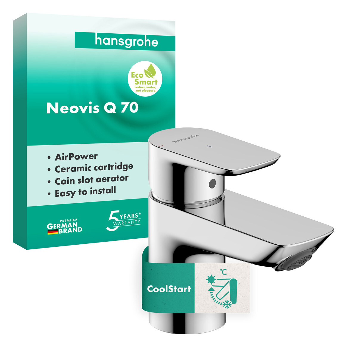 Hansgrohe 71351000 Waschtischmischer 70 Neovis Q