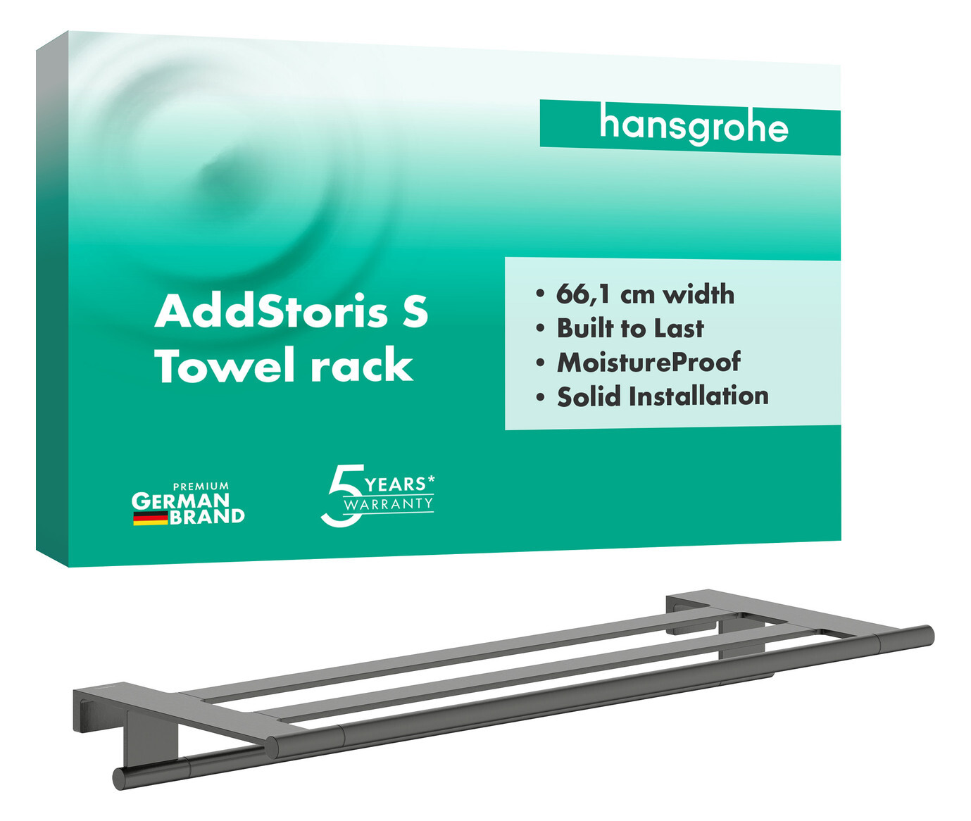 Hansgrohe 41781340 Addstoris Handtucha.m.handtuchhalter