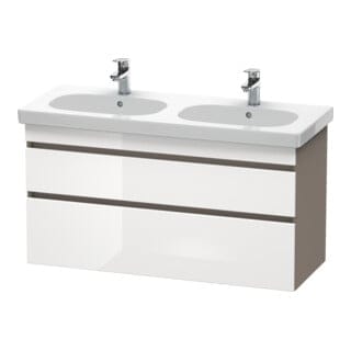 Duravit Waschtischunterschrank DuraStyle 115x45,3cm, we. hg/b ma, 2 SchKa., wandhängend