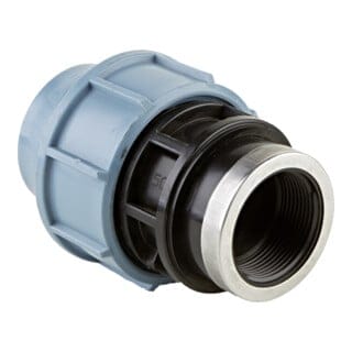 Wilo Klemmverschraubung aus PE, 1 1/4" IG auf 40mm Rohr-d=