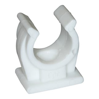 Riegler Rohrklemme »speedfit« PP, für Rohr Außen-Ã¸ 15 mm, weiß, max. 90 °C