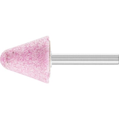 PFERD TOOLS STEEL EDGE Schleifstift Kegel Ø 25x25 mm Schaft-Ø 6 mm A30 für Stahl- und Stahlguss