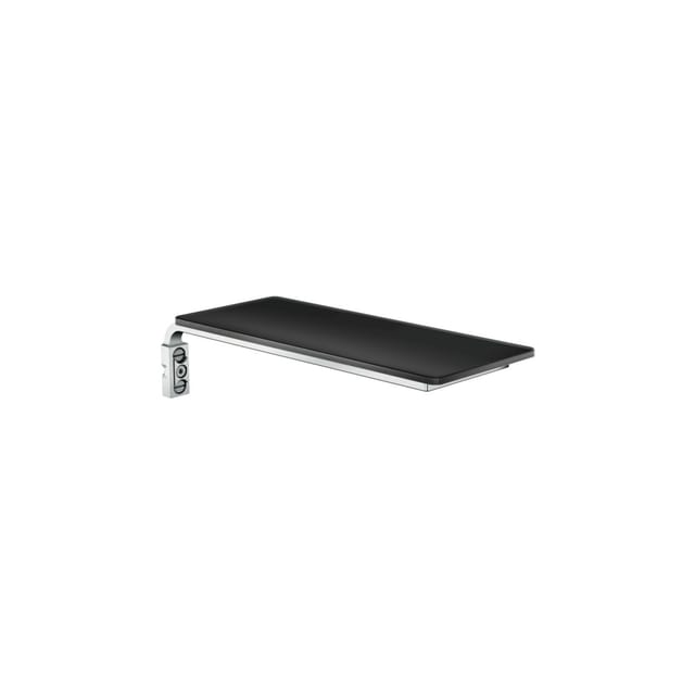 hansgrohe Ablage Cassetta E 200x80mm, schwarz/chrom