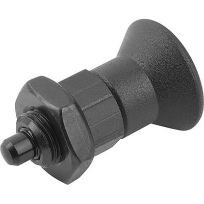 Kipp Arretierbolzen Gr. 3 FormB Arr.Stift geh. kurze Var.
