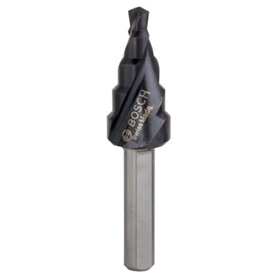 Bosch Stufenbohrer HSS-AlTiN 4 - 12 mm 6 mm 50 mm 5 Stufen