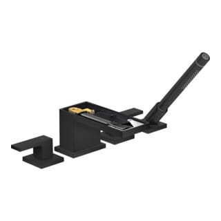 hansgrohe Fertigset Axor MyEdition 4-L-BW-Rand-Arm., o. Platte, mattschwarz