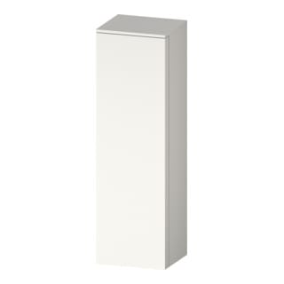 Duravit Halbhochschrank Qatego 40x36x1320cm, 1 T., Anschl li, we matt