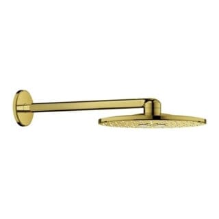 Grohe Kopfbrause Rainshower SmartActive 310 C sunrise, Brausearm 43cm, 2 Stahlarten