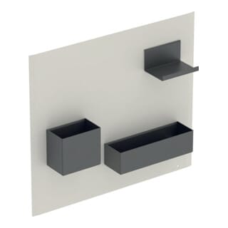 Geberit Magnetwand-Set Acanto 44,9x38,8x7,5cm, sand/sand matt
