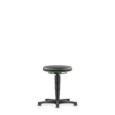 bimos Drehhocker Kunstledersitz Sitzhöhe 450 - 650 mm mit Gleiter
