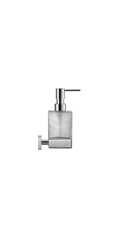 Duravit Seifenspender Karree 7x12,4cm, Wandmont., Gl. we m, Ha. chrom