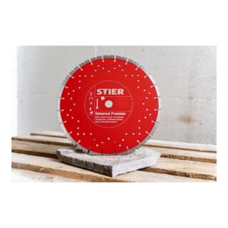 STIER Diamanttrennscheibe Universal Premium Ø125 mm Bohrung 22,23 mm