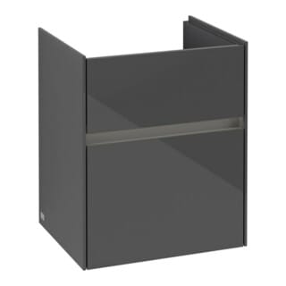 V&B Waschtischunterschrank Collaro 46x54,6x37,4cm, WT mi, LED, glo Gr